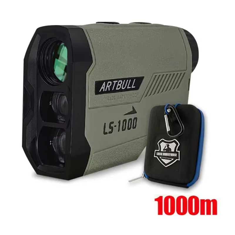 New ARTBULL Golf Laser Rangefinder 1000M Telescope with Flag-Lock Slope Pin Distance Meter for Hunting Monocular