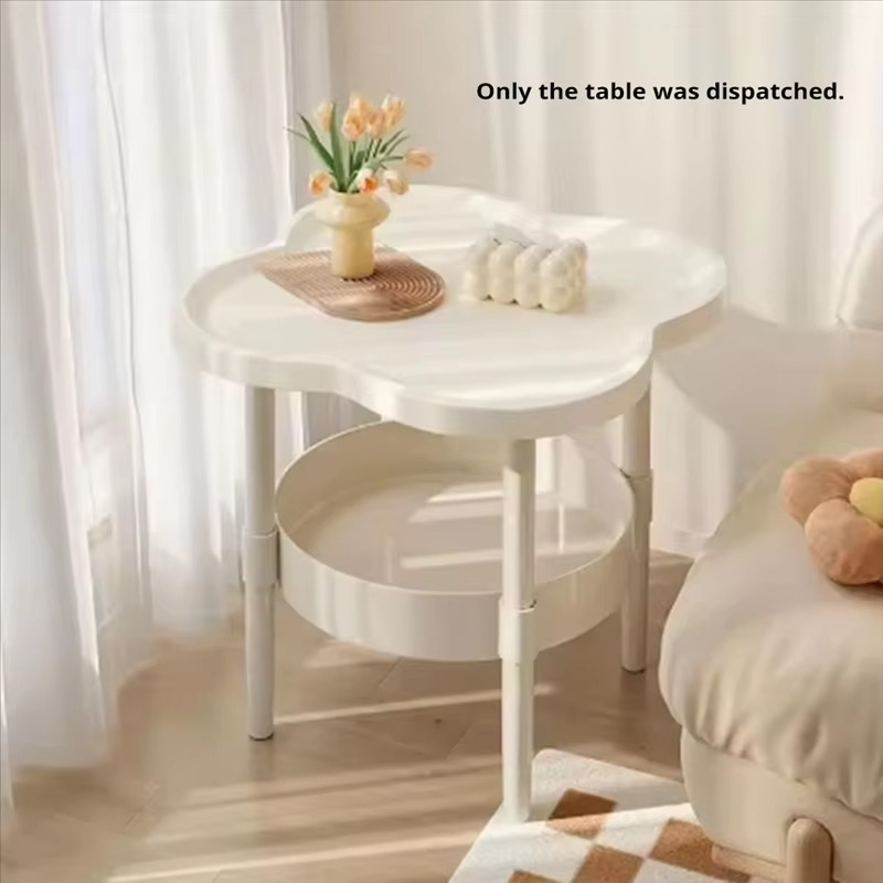 A27F-Sofa Side Several Bedroom Small Table Room Storage Table Balcony Double Layer Coffee Table