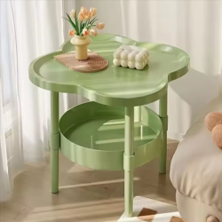 A27F-Sofa Side Several Bedroom Small Table Room Storage Table Balcony Double Layer Coffee Table