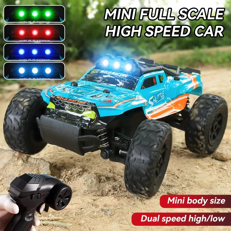 High Horsepower Alloy Remote Control Car, Large Off-Road High-Speed Car, Professional Drift RC Racing Car, Boys' Toy Gift