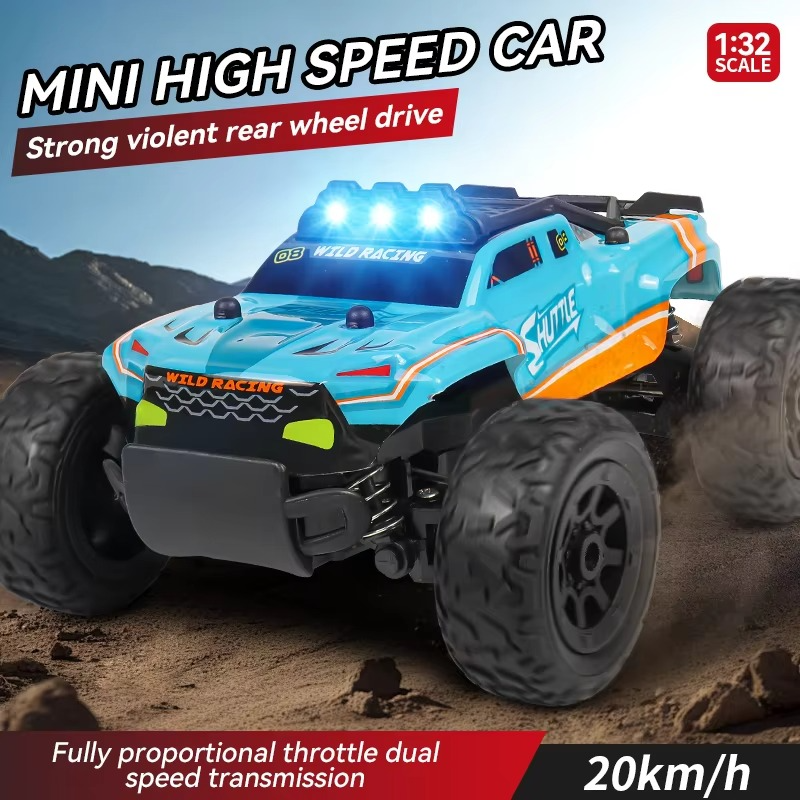 High Horsepower Alloy Remote Control Car, Large Off-Road High-Speed Car, Professional Drift RC Racing Car, Boys' Toy Gift