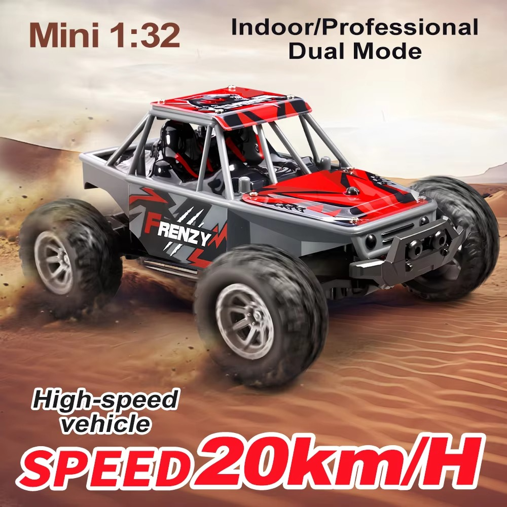 Mini high-speed remote control car, dual-speed transmission, anti-drop and anti-collision, long battery life and precise control