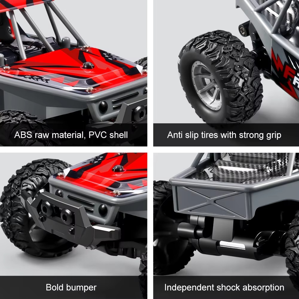 Mini high-speed remote control car, dual-speed transmission, anti-drop and anti-collision, long battery life and precise control