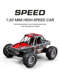 Mini high-speed remote control car, dual-speed transmission, anti-drop and anti-collision, long battery life and precise control