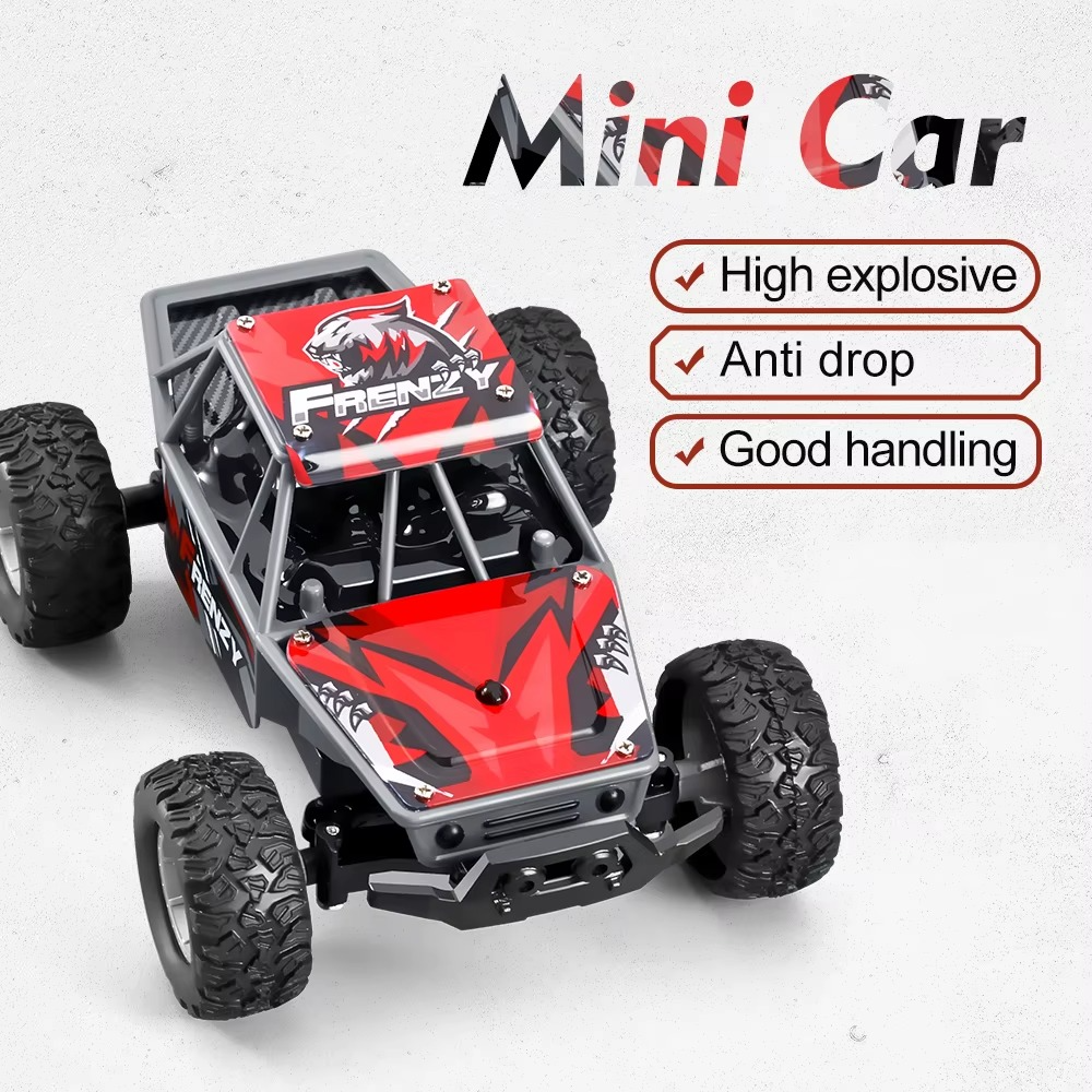 Mini high-speed remote control car, dual-speed transmission, anti-drop and anti-collision, long battery life and precise control