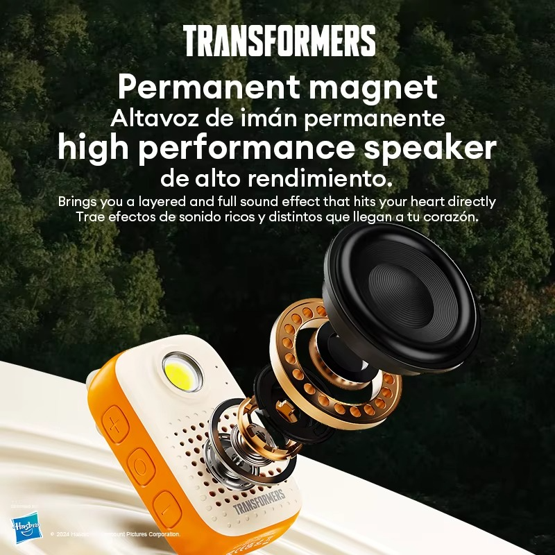TRANSFORMERS TF-Y07 Pro Portable Bluetooth Speaker Magnetic Waterproof Outdoor Mini Loudspeaker Cycling Sport Subwoofer Choice