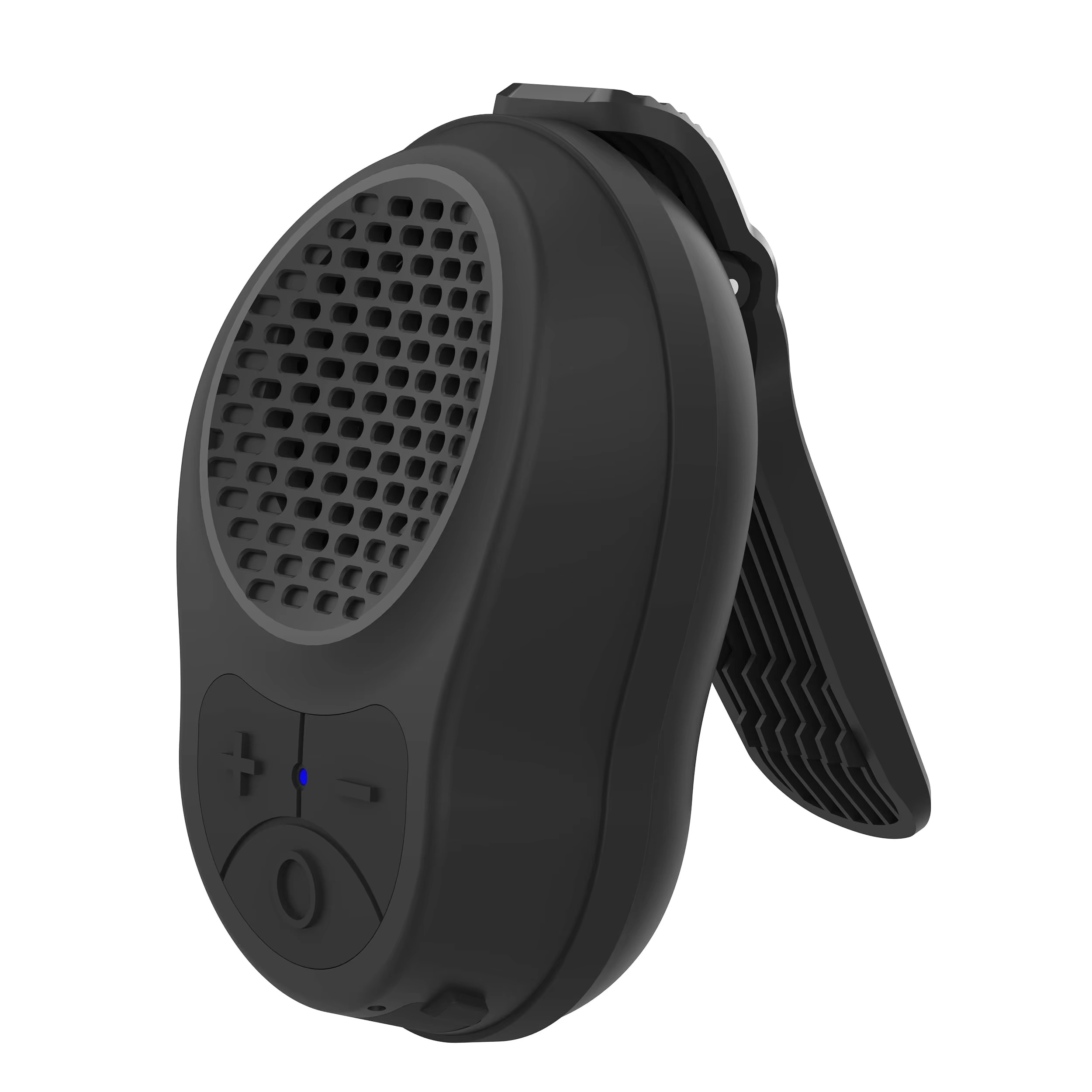Minisopuru Wearable Bluetooth Speaker Clip On Wireless Waterproof Mini Portable Bluetooth Speaker with Microphone for Workout