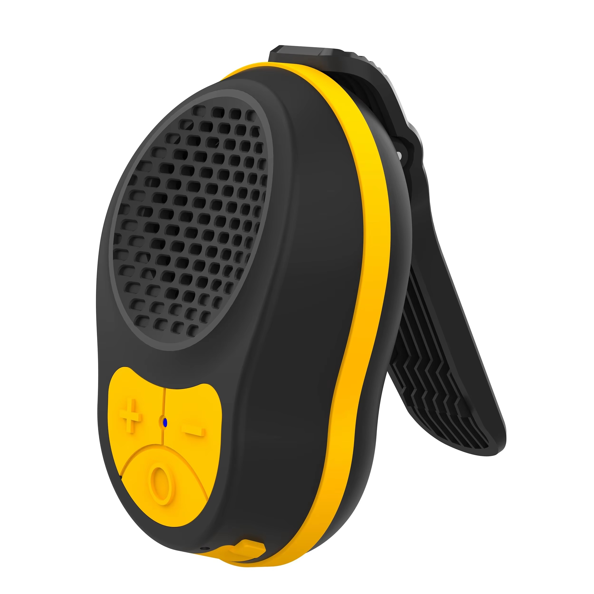 Minisopuru Wearable Bluetooth Speaker Clip On Wireless Waterproof Mini Portable Bluetooth Speaker with Microphone for Workout