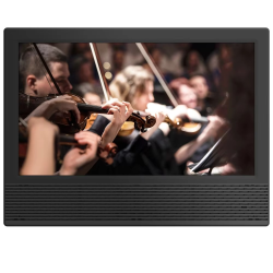 D14 Rechargeable 8800mAh LEADSTAR 14 inch Portable Mini TV Built in DVB-T2 DAB Radio Hevc H265 10Bit All In One