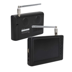 LEADSTAR D5 Rechargeable 5 Inch ISDB T DVB T2 ATSC Portable Mini Digital Tv With Full Segment Decoder Battery Pocket Tv Isdbt D5