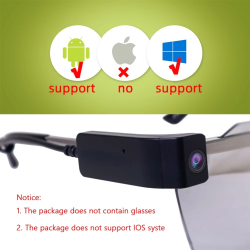 Mini Glasses Camera – Wearable Unboxing Video Cam for Android