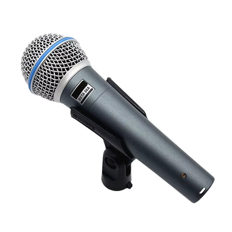 BETA 58A Wired Microphone Moving-Coil Portable Hand Microphone For Performance Live Party Vocals Karaoke Stage Accessories Gifts