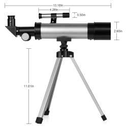 Astronomical Telescope with Tripod Star Finder Scope Zoom Monocular Telescope for Children Beginners Telescope for Beginners