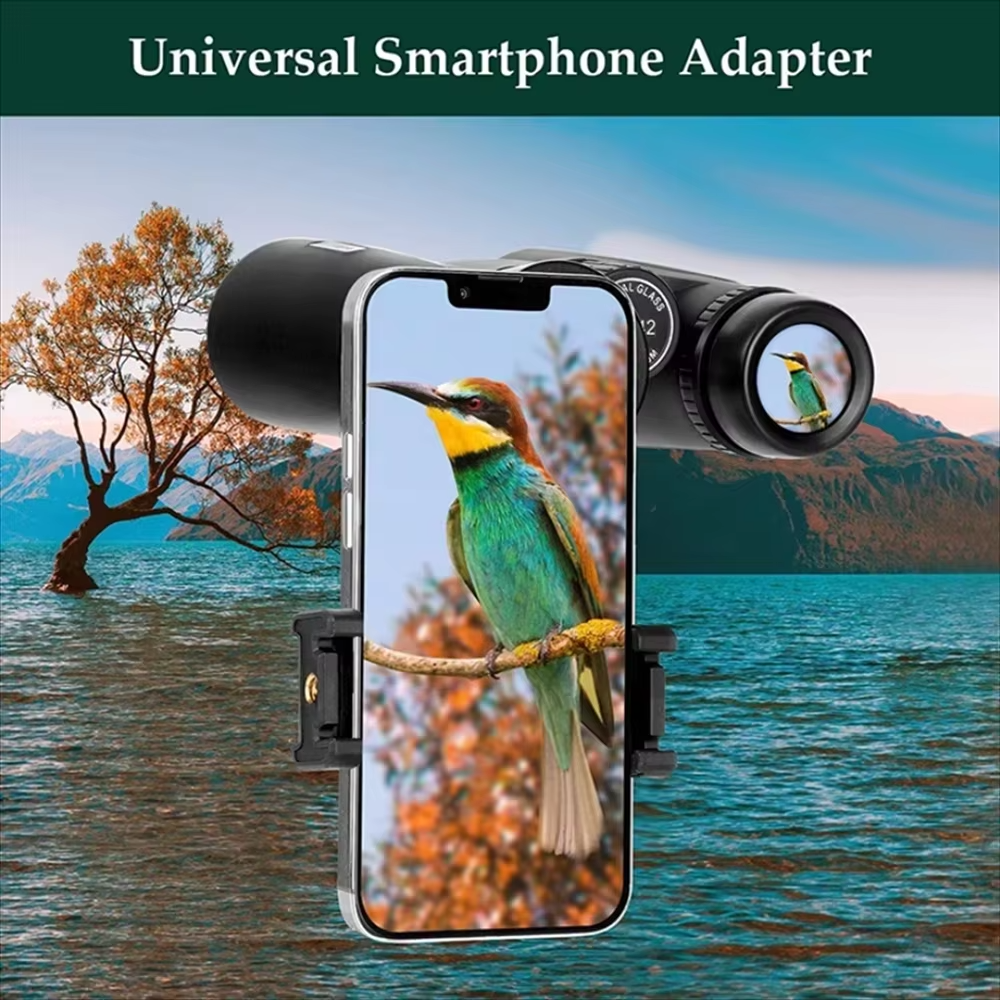 500X25 portable high-definition zoom 5000M/100000M binoculars with large folding design for long-distance visual hunting