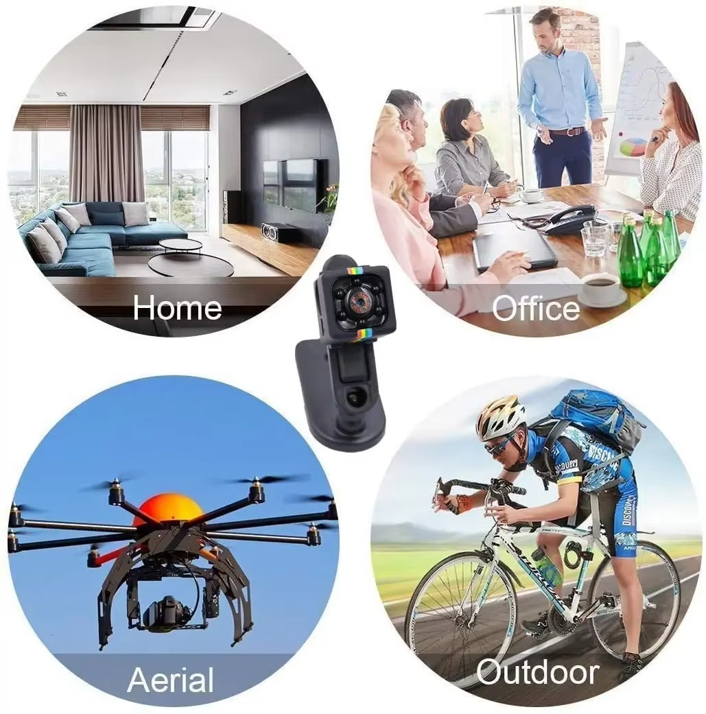 SQ11 Mini 1080p HD Camera | Night Vision | 30fps | Supports 128GB