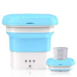 Mini Washing Machine For Clothes With Bucket Washing For Socks Underwear Folding Portable Washing Machine With Drying Centrifuge
