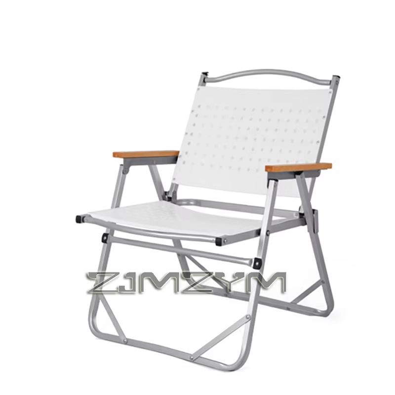 1Pc Outdoor Folding Chair Portable Folding Camping Chairs Tourist Chairs Aluminum Alloy Fishing Chairs Outdoor Furniture