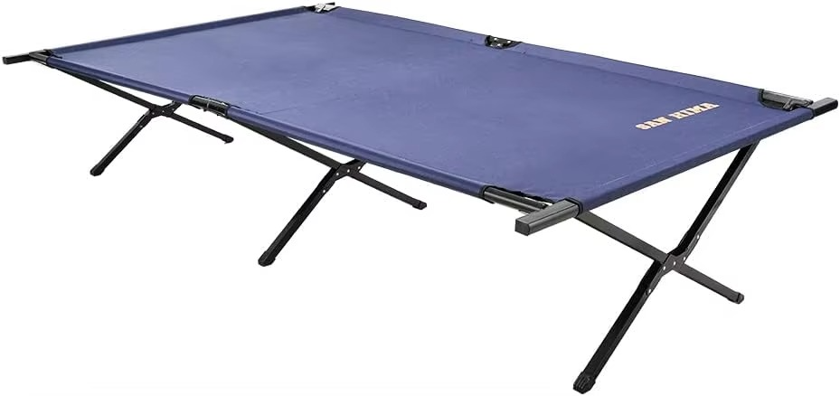 Camping Cot Bed - Foldable Camp Stretcher Bed for Car & Tent Camping, Suitable for Use with Tent, 200KG Weight Capacity, 228 x 9