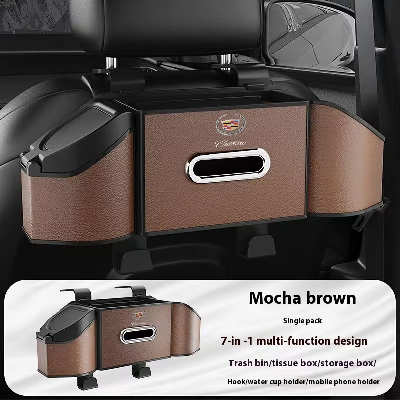 Cadillac CT4 CT5 CT6 CTS XT4 XT5 XT6 XTS Escalade LYRIQ GT4 ATS ELR SRX XLR BLS EXT SLR SLS STS OPTIQ Car Seat Slot Storage Box
