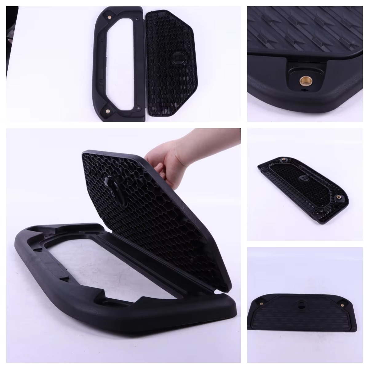 5YM17TX7AE Storage Box Lid Black For Dodge Ram 2019-2024 Interior Accessories Automobiles Parts & Accessories 1Pc