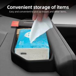 For KIA EV9 2024 2025 Dashboard Storage Tray Car Interior Accessories Central Control Screen Rear Storage Pad