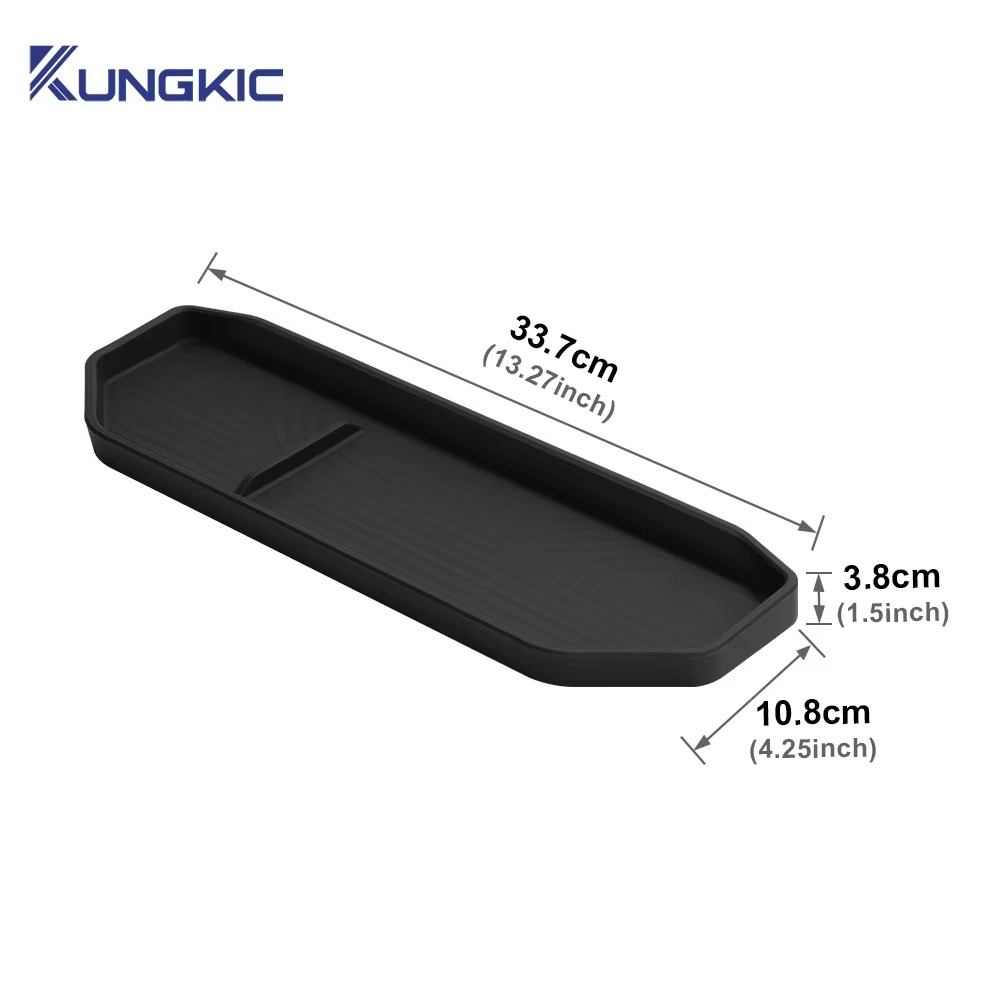 For KIA EV9 2024 2025 Dashboard Storage Tray Car Interior Accessories Central Control Screen Rear Storage Pad