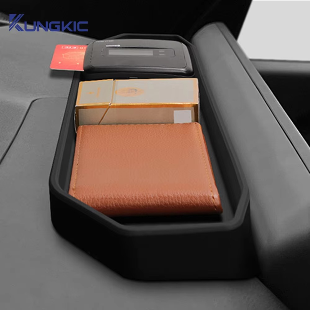 For KIA EV9 2024 2025 Dashboard Storage Tray Car Interior Accessories Central Control Screen Rear Storage Pad