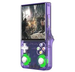 FLLAPT R36Ultra Retro Handheld Video Game Console Linux System 4.0-inch R36S IPS Screen Portable Pocket Video Player Game
