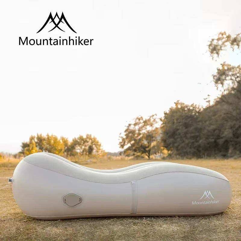 Mountainhiker Fast Inflatable Air Sofa Bed Outdoor Portable Air Mattress Lazy Camping Automatic Inflatable Sleeping Mat 168*76cm