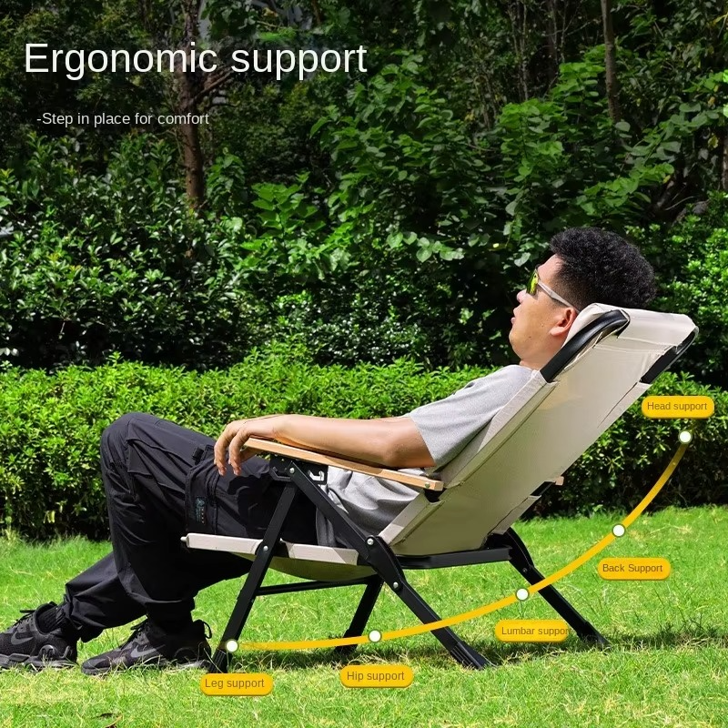 OLEVO Outdoor Folding Chair Portable Beach Chair Picnic Fishing Camping Chair Beach Chairs Chaise Exterieure Terrasse News