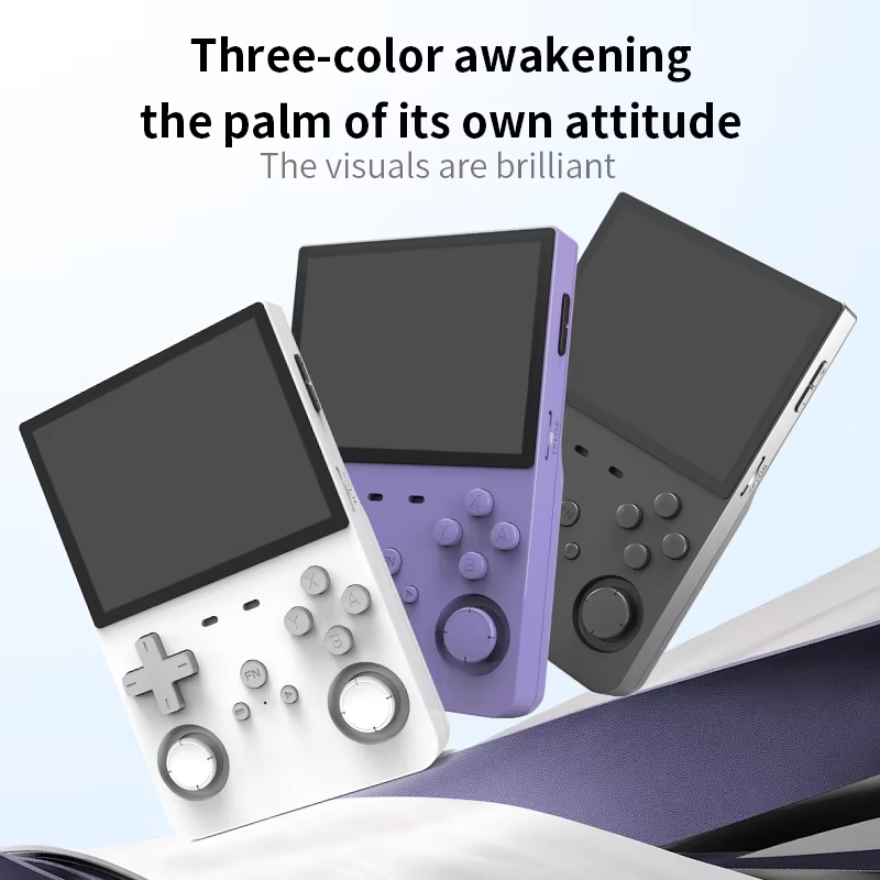 Open-source L35 retro handheld 3.5-inch IPS fully laminated screen (640×480) gaming console built-in 10,000