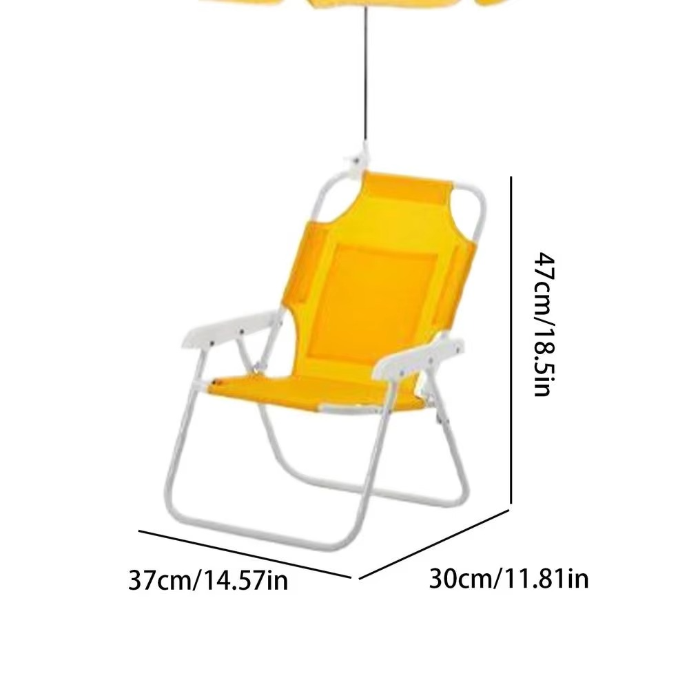 Beach chair with umbrella camping chair for kids Lazy fishing stools Children's outdoor folding chairs Lightweight recliners