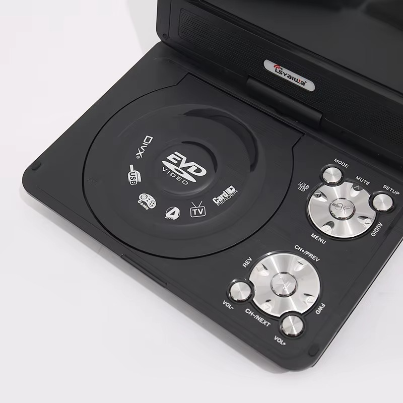 7.8 "TV Portable EVD Player CD Games Mobile HD Mobile DVD Player With180°Rotion Screem