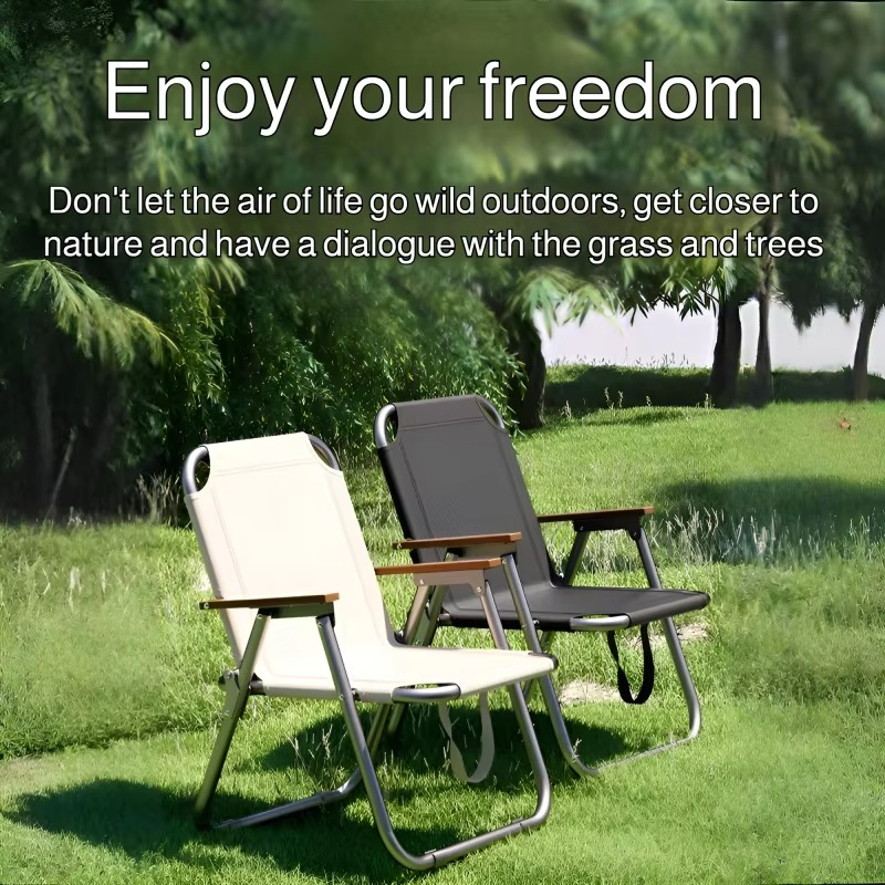Outdoor Folding Chair Camping Portable Chair Picnic Beach Ultra-light Miter Travel Foldable Chair Dining Beacg Fishing Chair