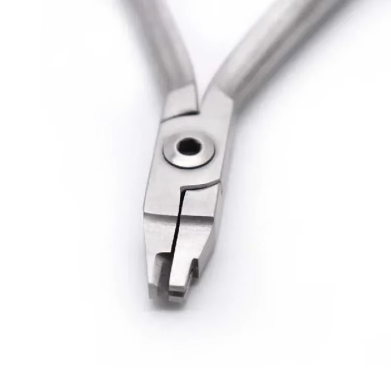 Dental Orthodontic Pliers Instrument Dental Crimpable Hook Placement Plier Stainless Steel Free Hook Clamp Forceps Dentist Tools