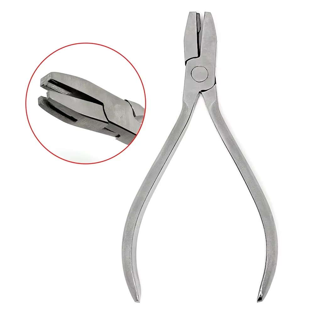 Dental V Stop Plier Loop Bending Forming Orthodontic Plier Wire Bending Forceps Form Stainless Steel Instrument Tool