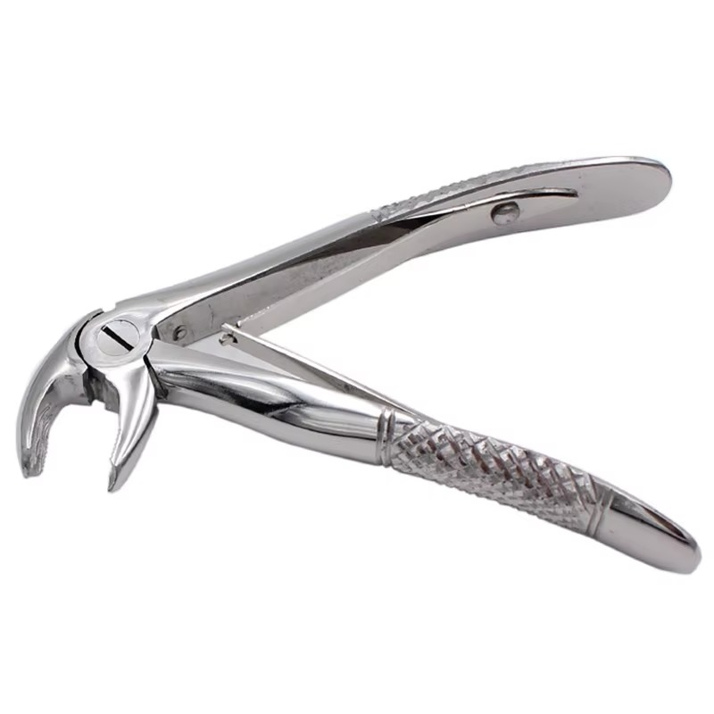 7pcs Stainless Steel Dental Forceps Children's Tooth Extraction Forcep Pliers Kit Orthodontic Dental Surgical Instruments Tools