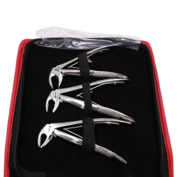 7pcs Stainless Steel Dental Forceps Children's Tooth Extraction Forcep Pliers Kit Orthodontic Dental Surgical Instruments Tools