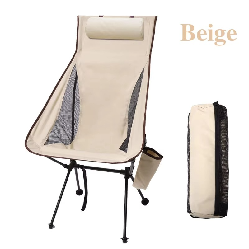 2025 Camping Chair Outdoor Ultra-light Folding Chair Portable Folding Picnic Chair Travel Beach Fishing Chair Camping Equipment.