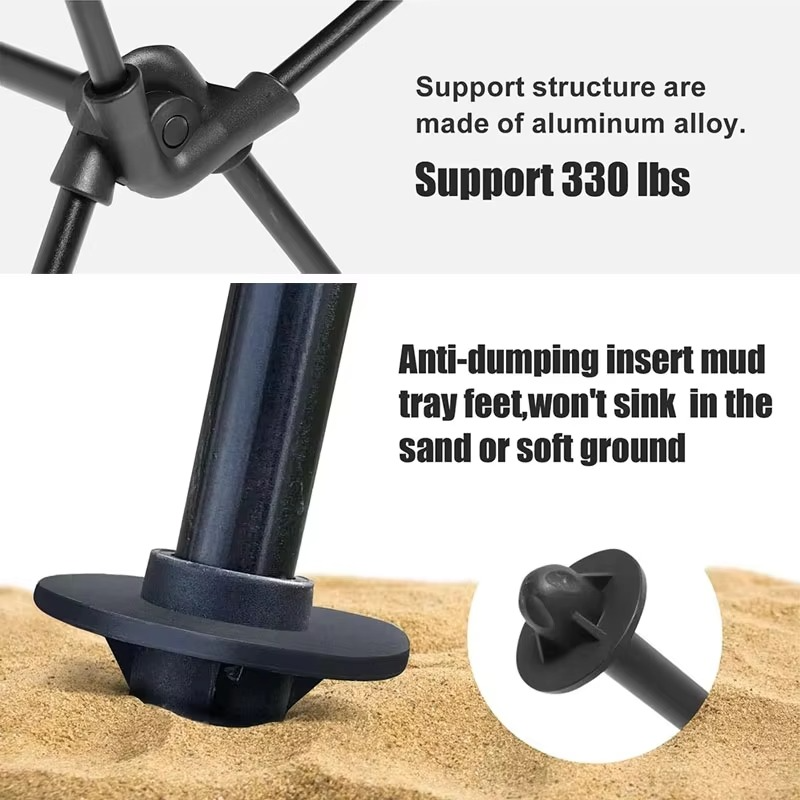 2025 Camping Chair Outdoor Ultra-light Folding Chair Portable Folding Picnic Chair Travel Beach Fishing Chair Camping Equipment.