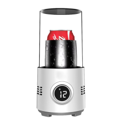 2 in 1 Fast Cooling Cup Heater Cup Electric Cooler Pop Cans Beverage Coffee Milk Warmer Drinks Holder Warmer Mug Cooler Cup