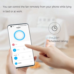 XIAOMI MIJIA Floor Fan Smart Standing Fan AC Frequency Conversion Electric Floor Standing Fan MI HOME App Control Timing Fan