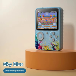 G5 500 In 1 MINI Game Handheld Game Players Portable Retro Video Console Boy 8 Bit 3.0 Inch Color LCD Screen Games