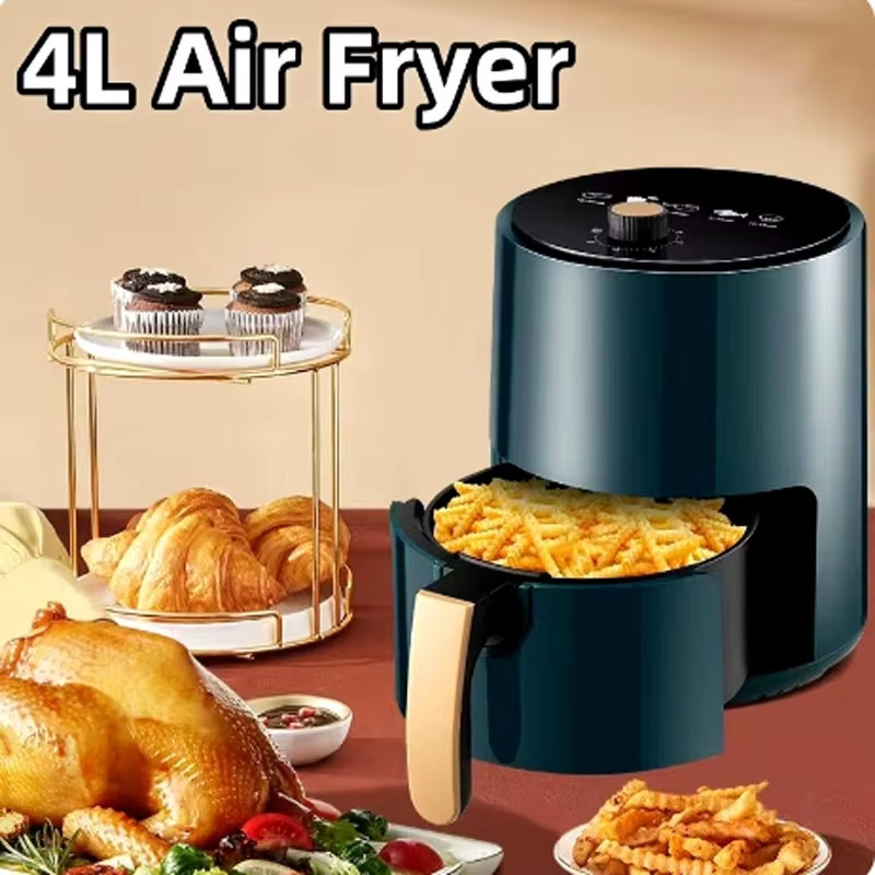 4L Home air electric fryer, electromechanical oven, integrated multifunctional, fully automatic, intellinch Fries Automatic Oven