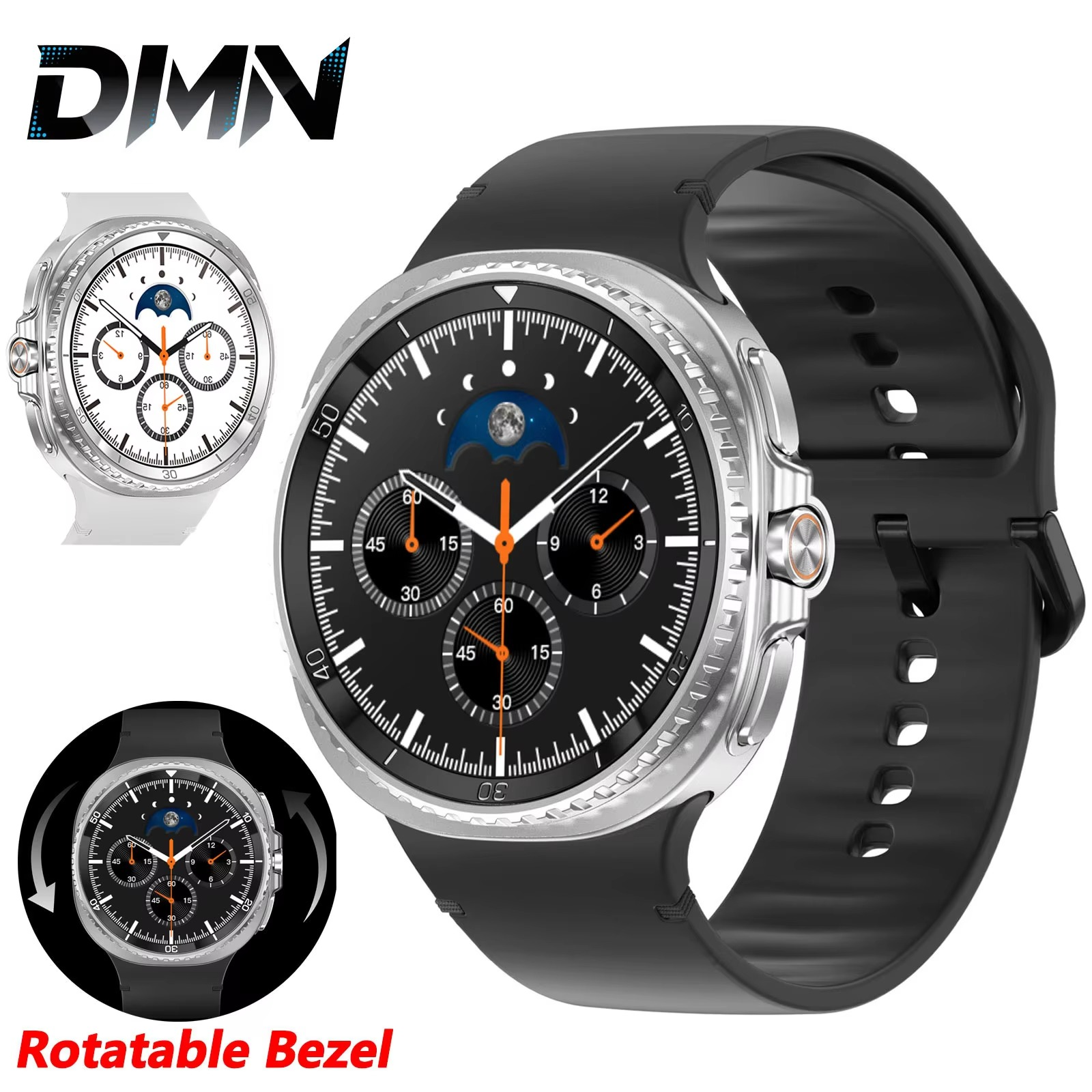 2025 New Smart Watch 1.43inch Screen Bluetooth Call Blood Oxygen For Android IOS Phone Heart Rate Monitoring Smart Watch Men