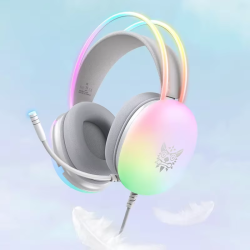 Wired Headset Headphone Earphone Earbuds Gamer Gaming For iPhone Phone PC With Cable Microphone Mic Portable Fone Head Set RGB