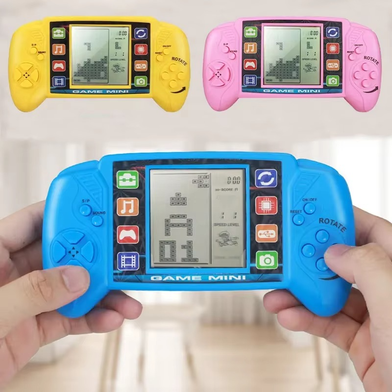 3.5Inch Portable Classic Handheld Game Players Puzzle Nostalgic Console Children Educational Electronic Toys Large Screen