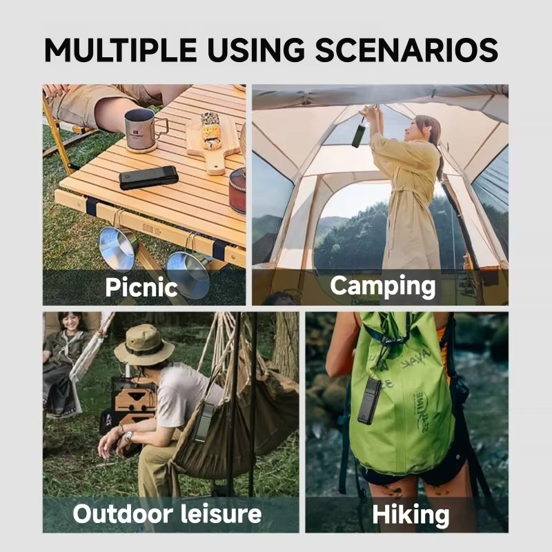 WESTTUNE Multi-function Mosquito Repellent & Lamp Portable Mosquito Lamp Killer with Rechargeable 5000mAh Battery for Camping