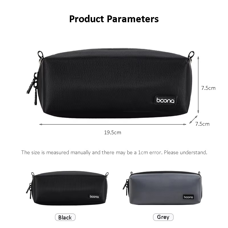 BOONA Oxford Action Camera Bag for DJI Pocket 3 Portable Shoulder Sports Camera Accessories Storage Bag