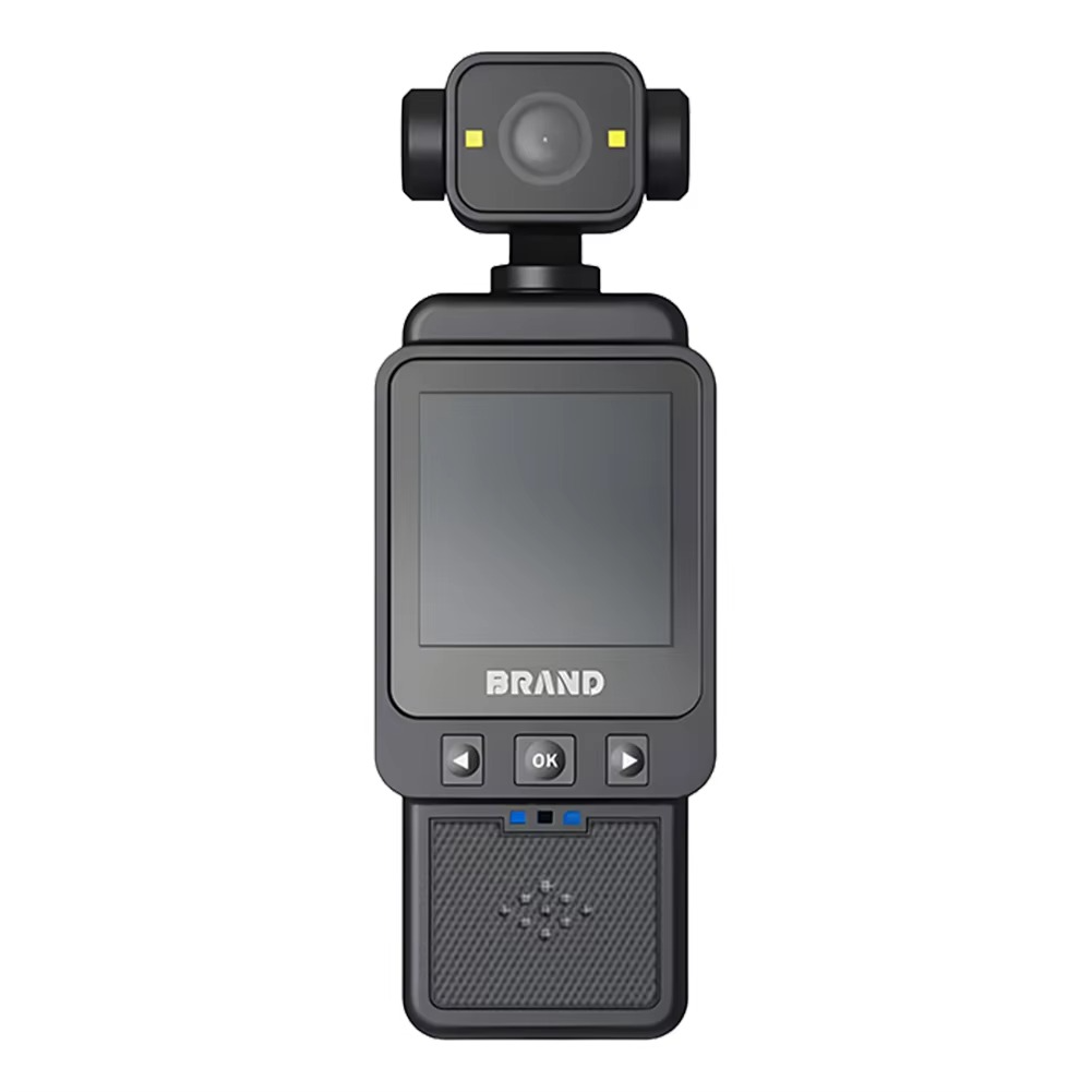 Wearable 1080P WiFi Sports Camera Handheld 180° Rotating Mini Portable Anti-shake Camera Wireless Night Vision Cycling Recorder